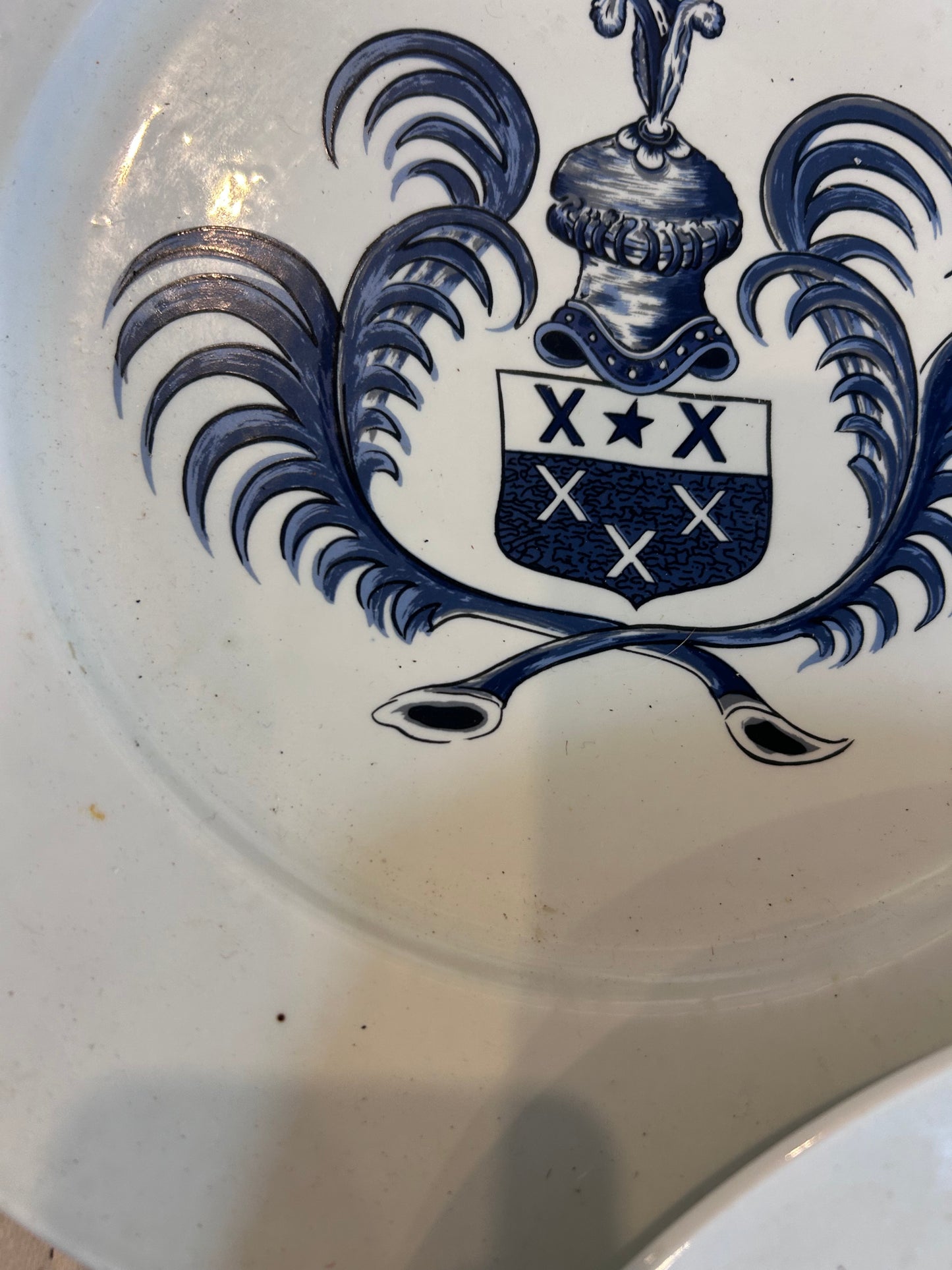 BLUE AND WHITE PLATES
