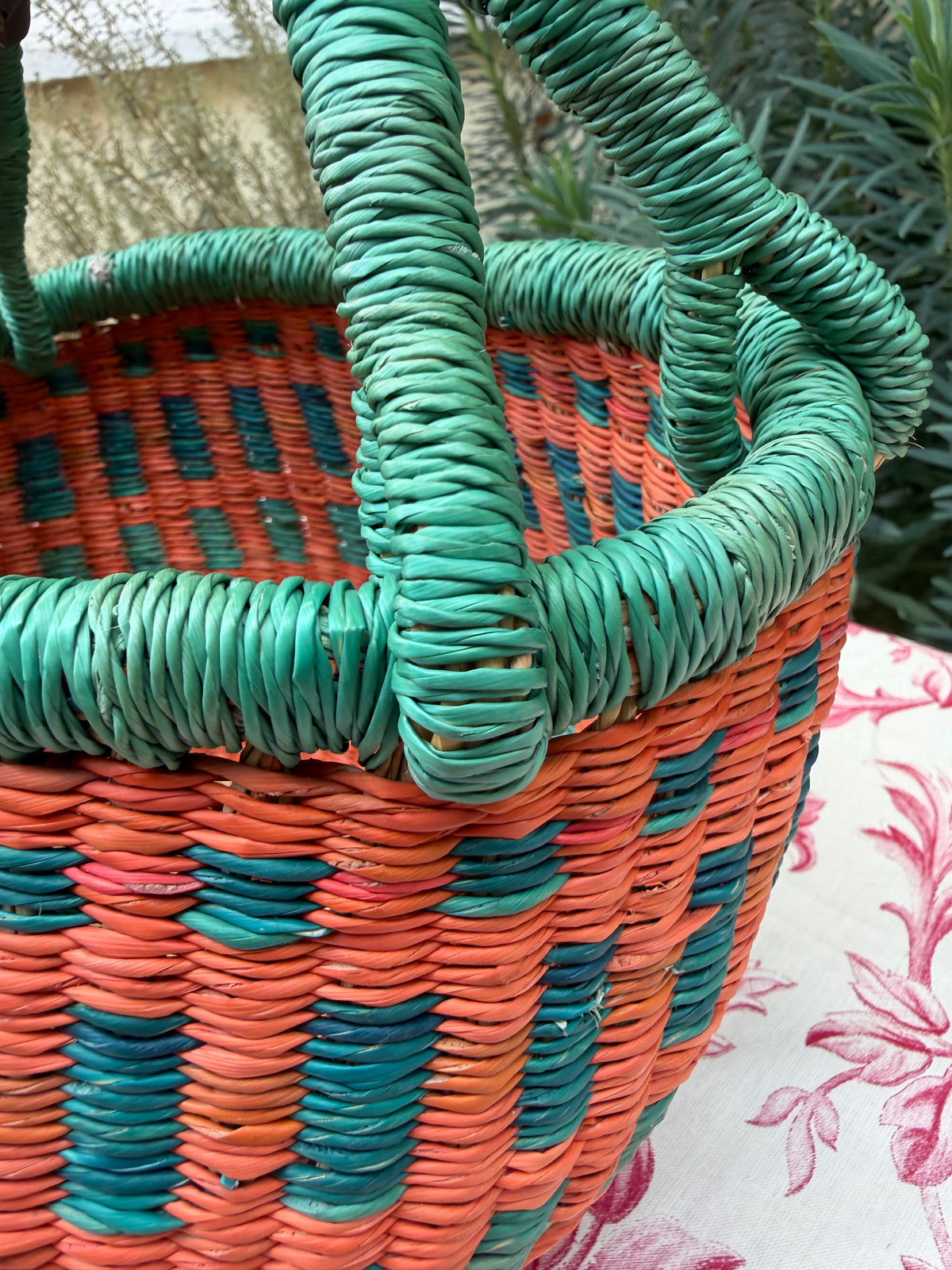 HAND WOVEN BASKET