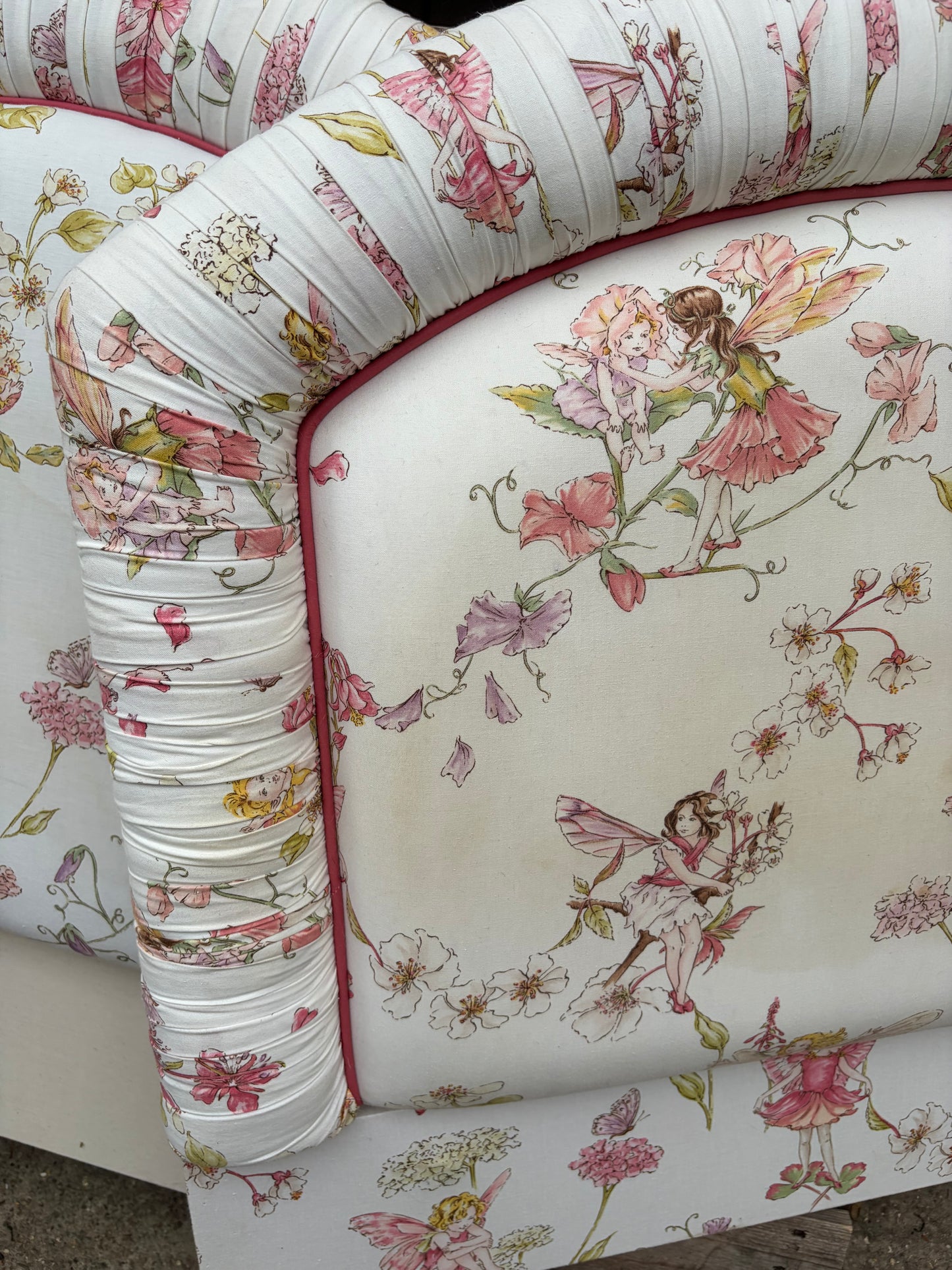 FLOWER FAIRY SINGLE HEADBOARDS