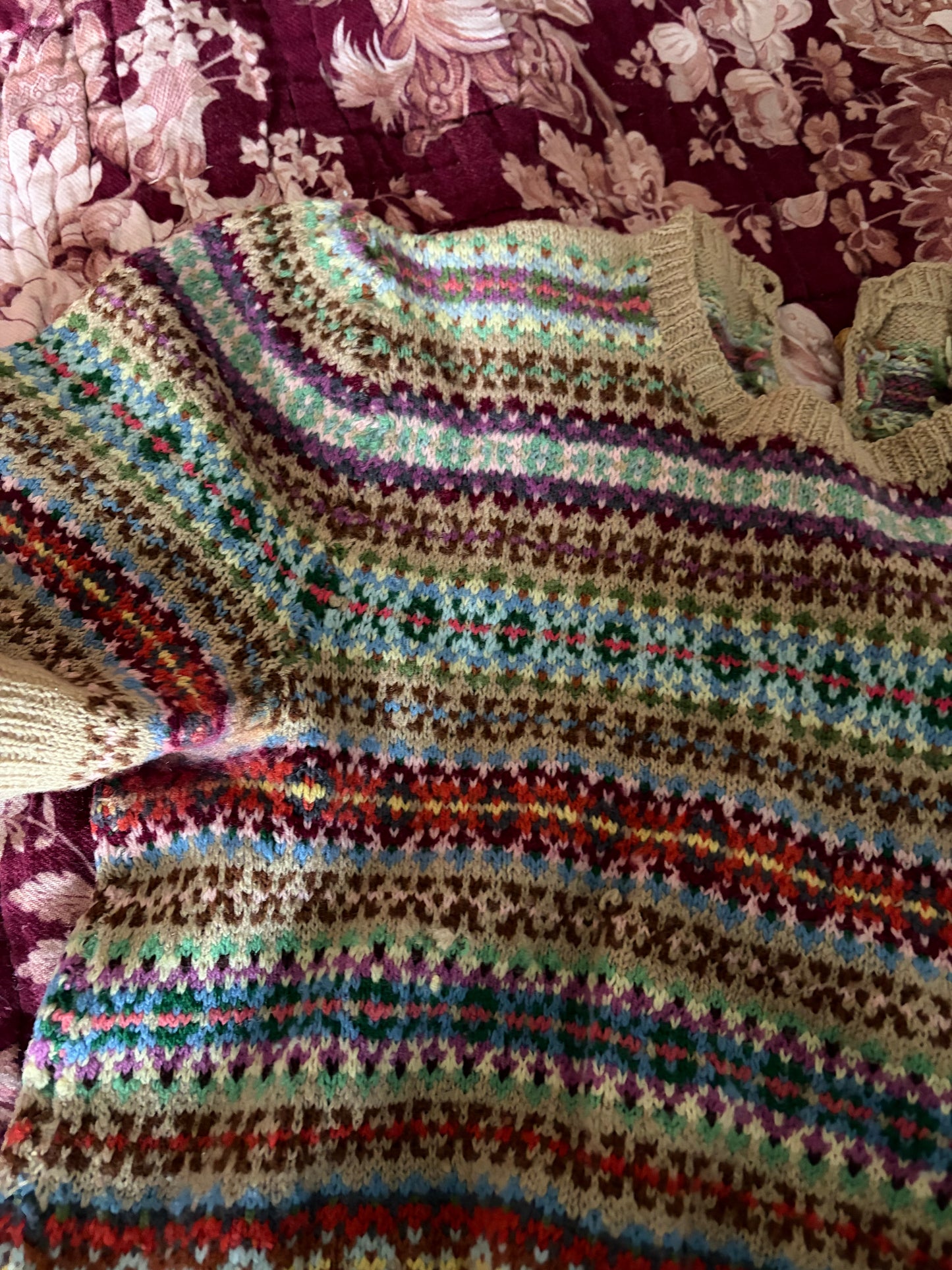 FAIR ISLE JUMPER