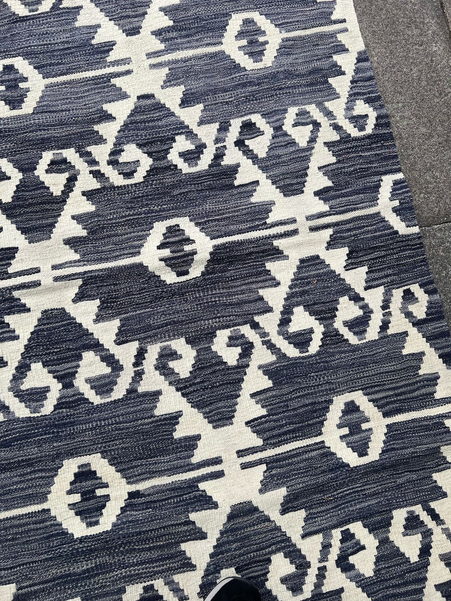 NAVY RUG