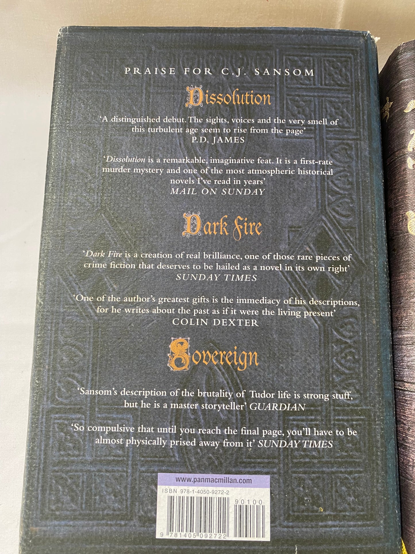 C J SANSOM BOOKS
