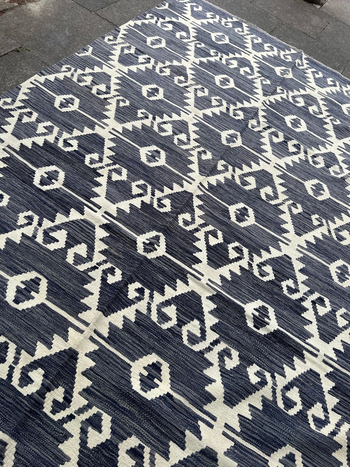 NAVY RUG