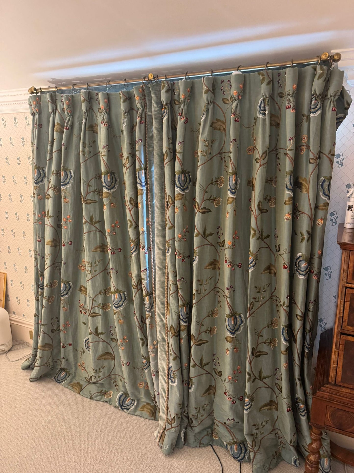 COLEFAX SILK CURTAINS