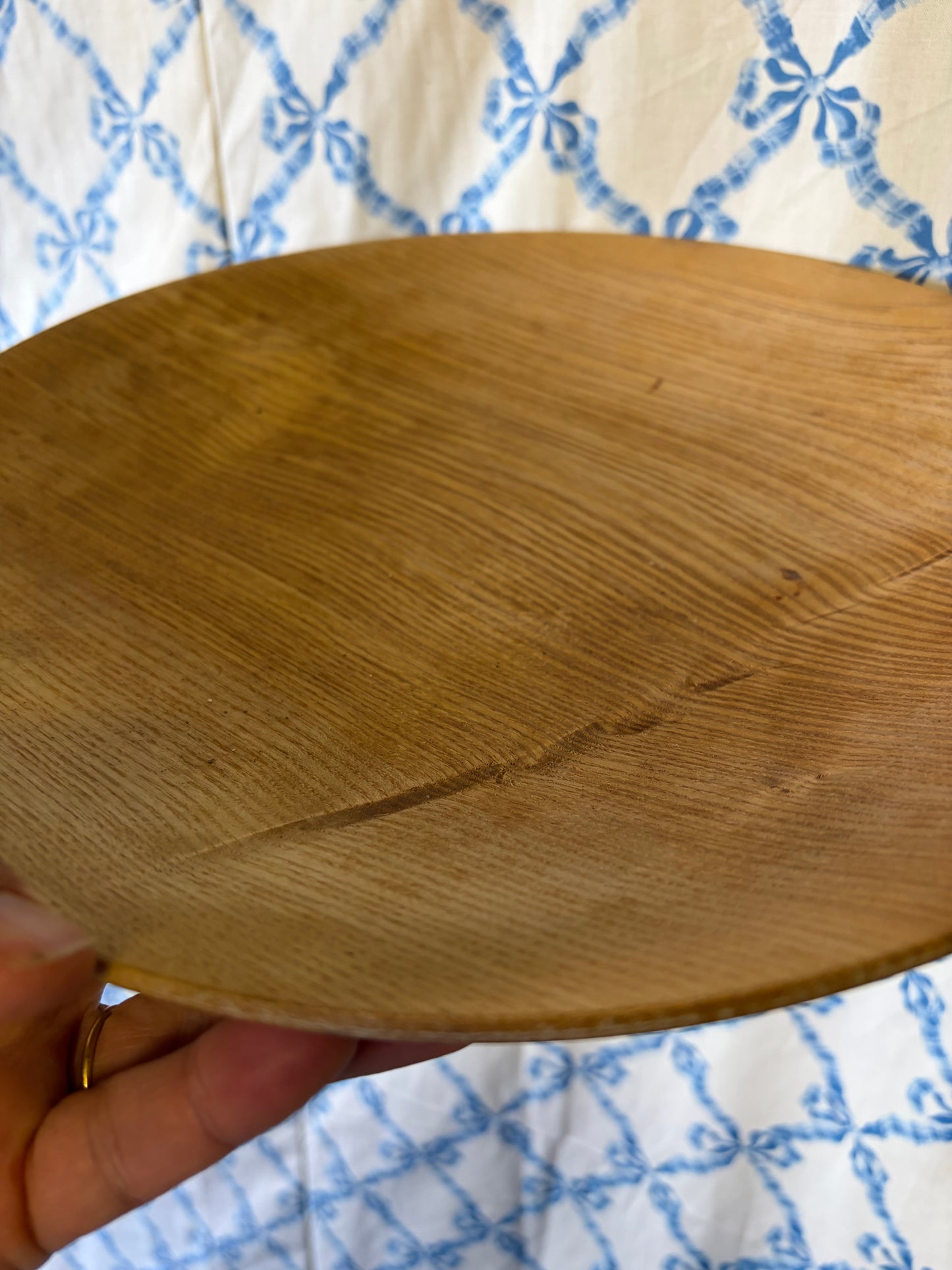 WOODEN PLATE