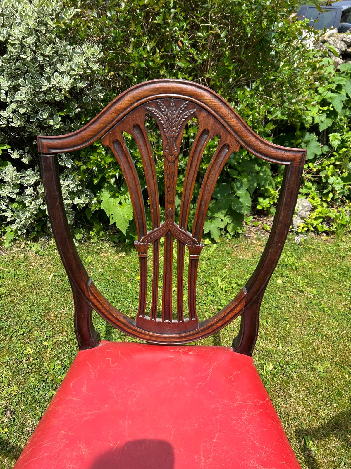 FOUR ANTIQUE CHAIRS