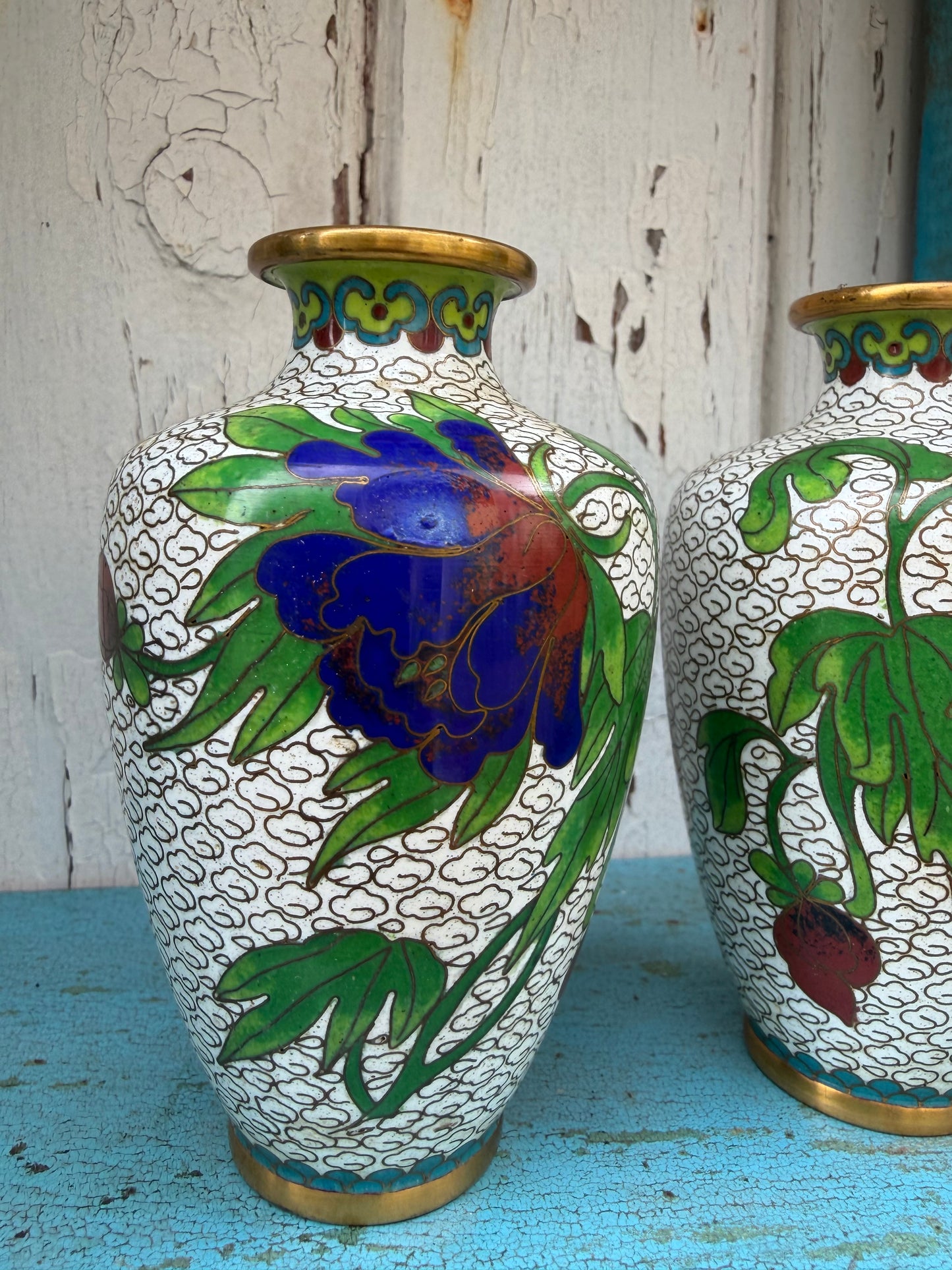VASES ENAMEL