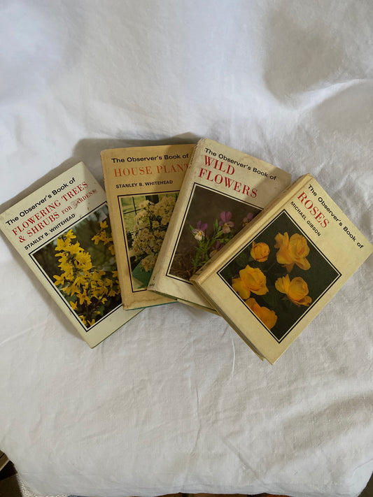 4 X OBSERVER BOOKS