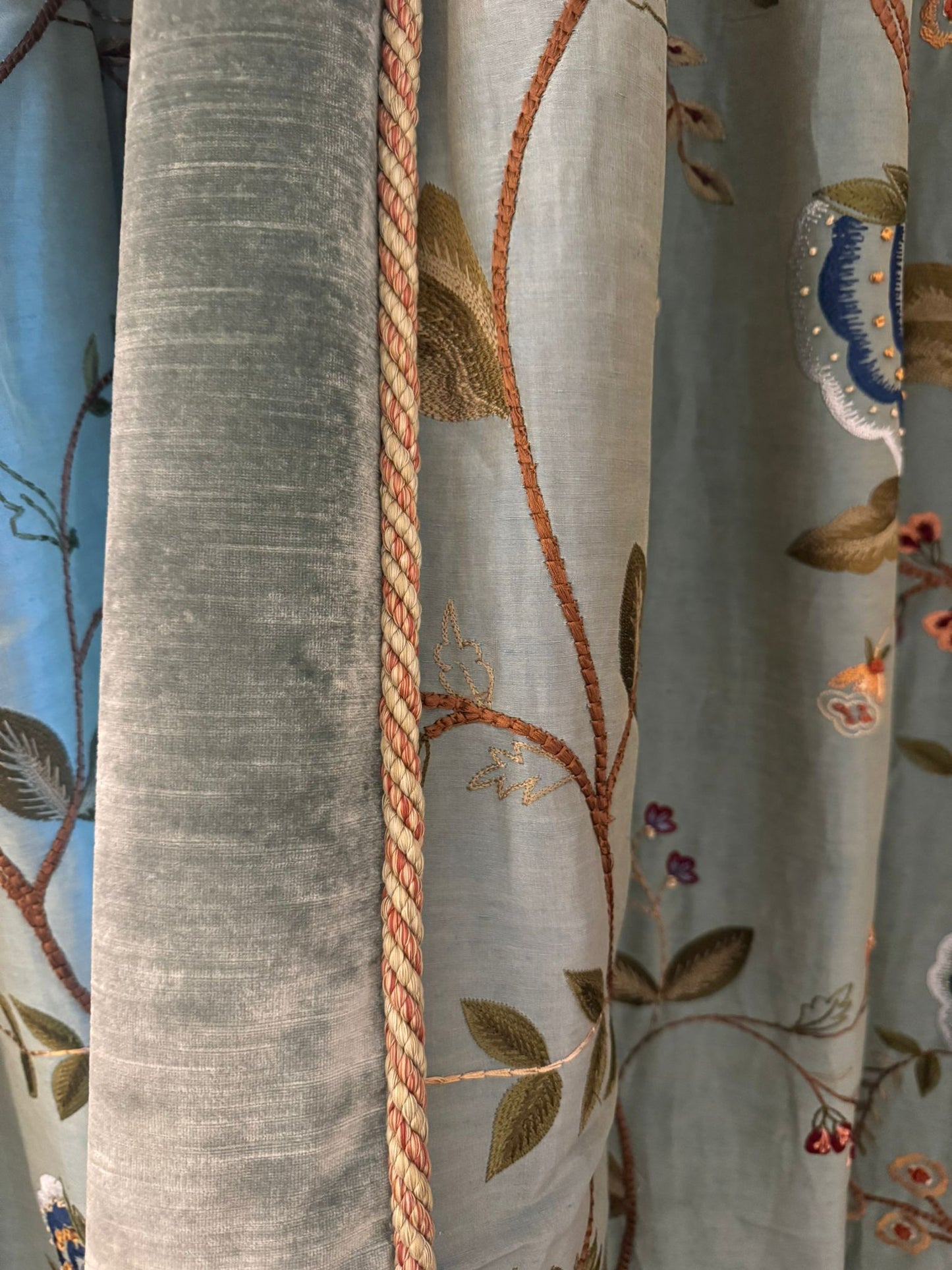 COLEFAX SILK CURTAINS