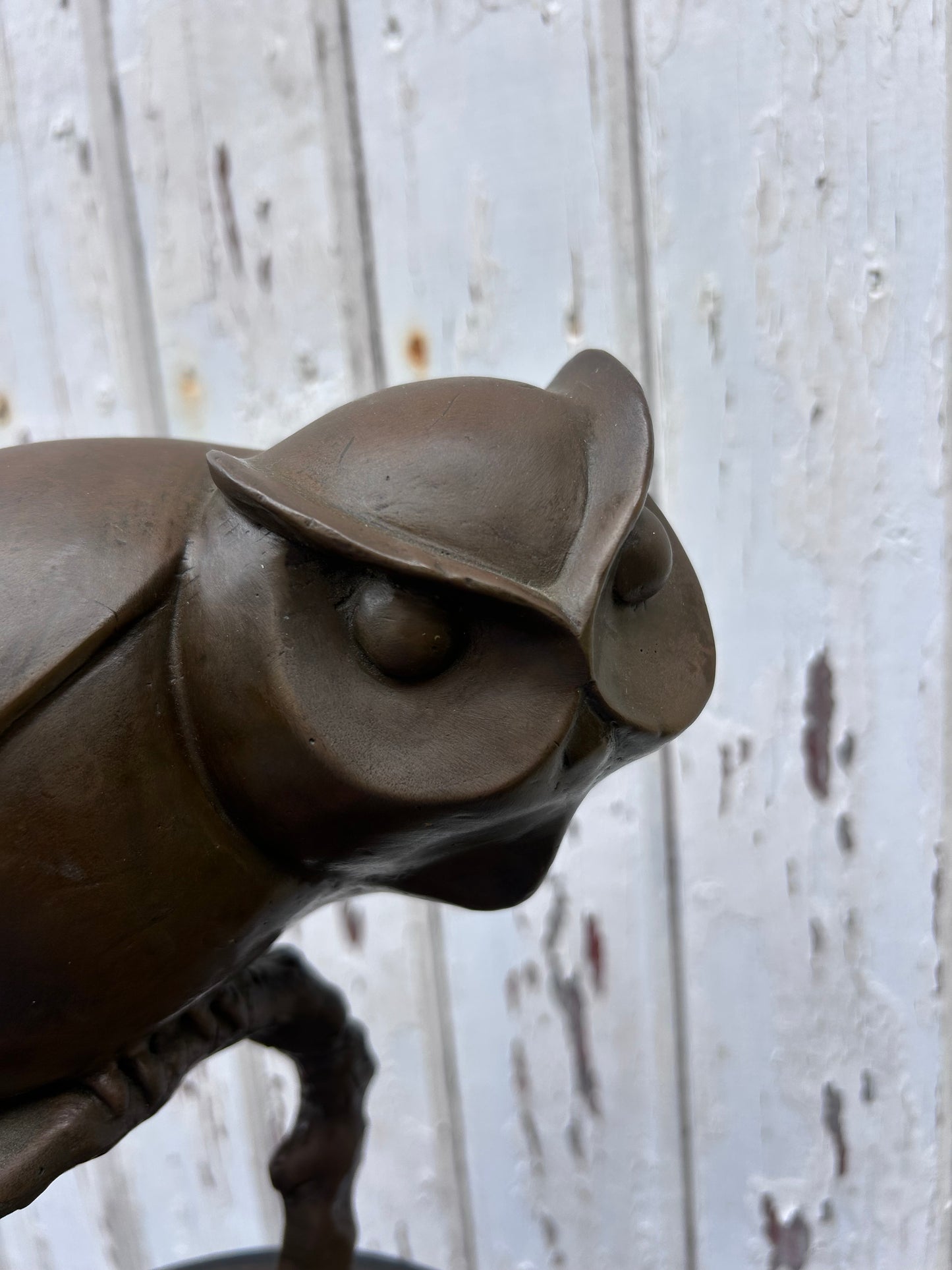 ART DECO OWL SCULPTURE