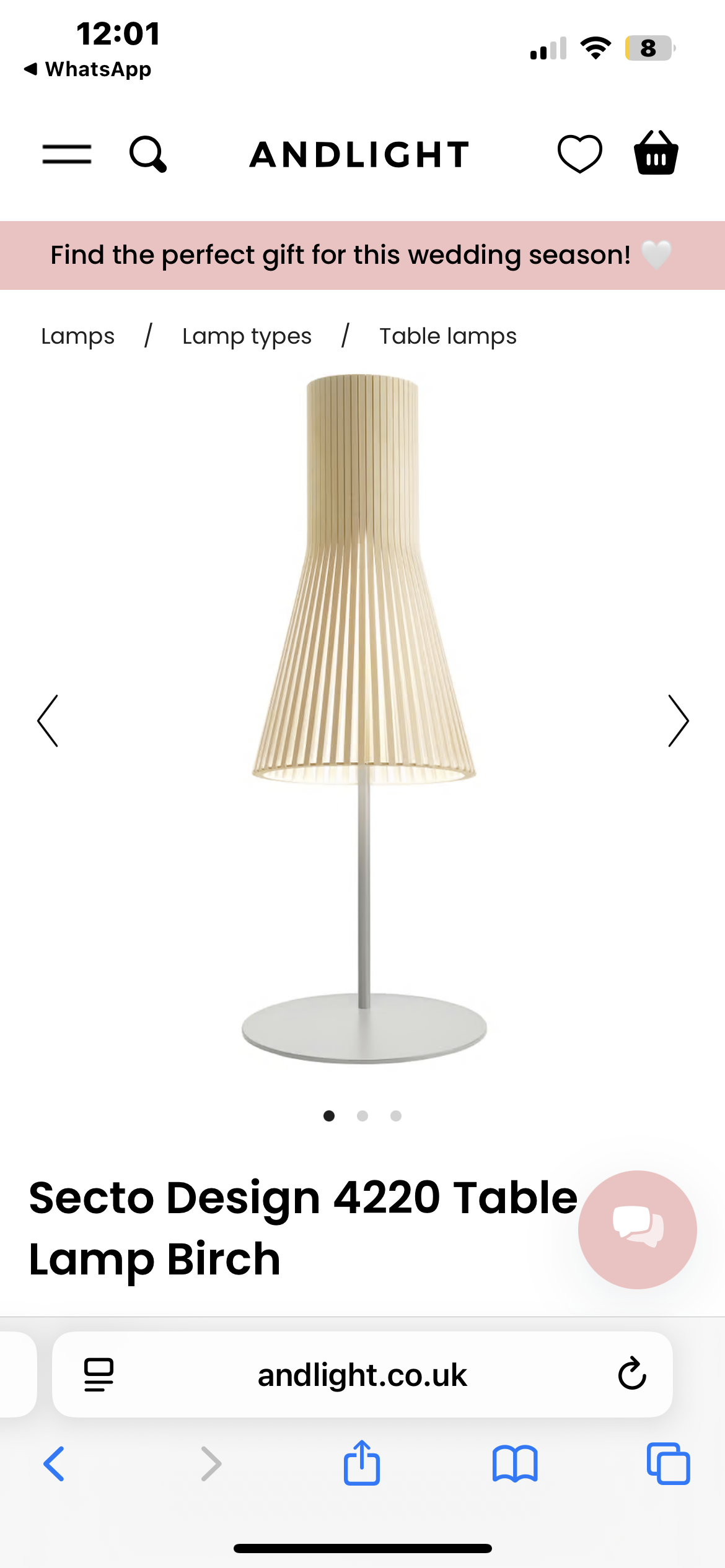 LAMPS x 4