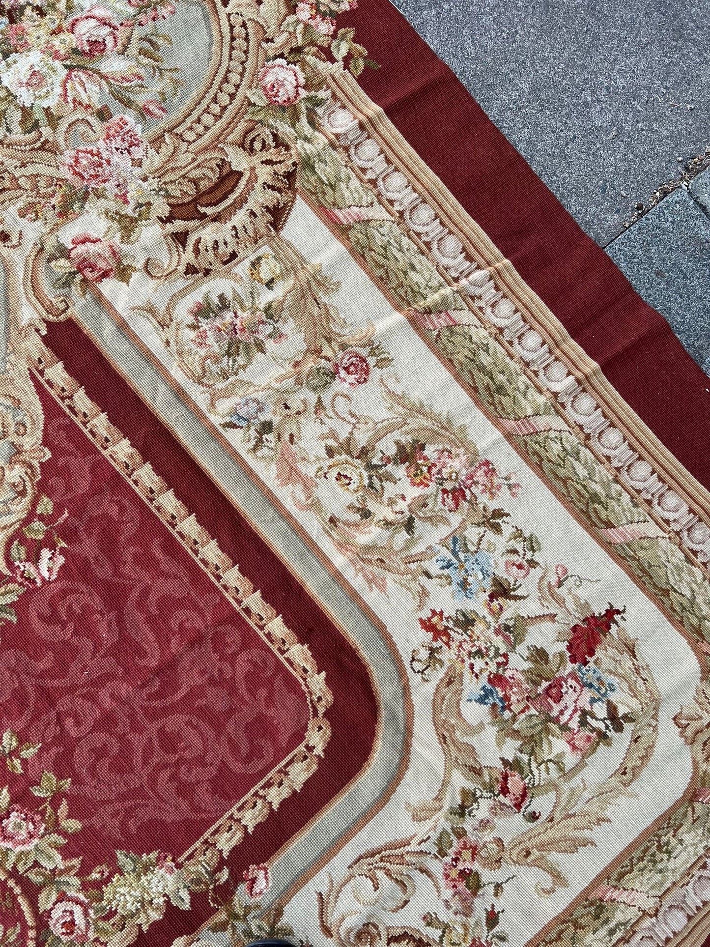 NEEDLEPOINT RUG