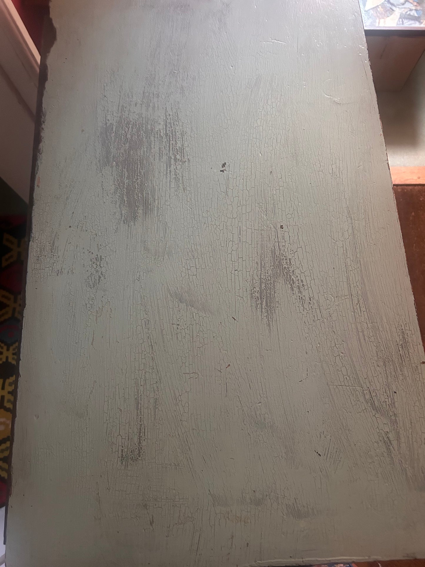 BLUE CHEST OF DRAWERS