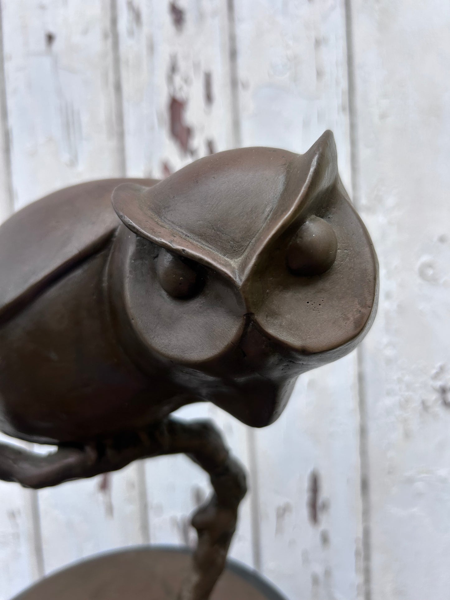 ART DECO OWL SCULPTURE