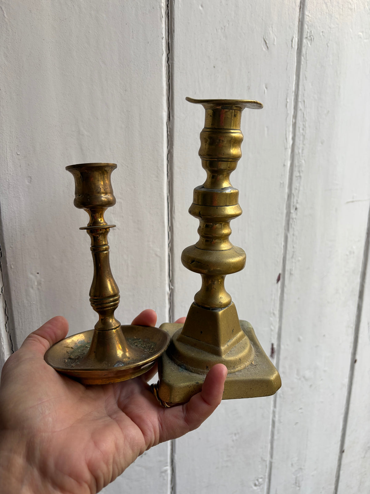 BRASS CANDLESTICKS