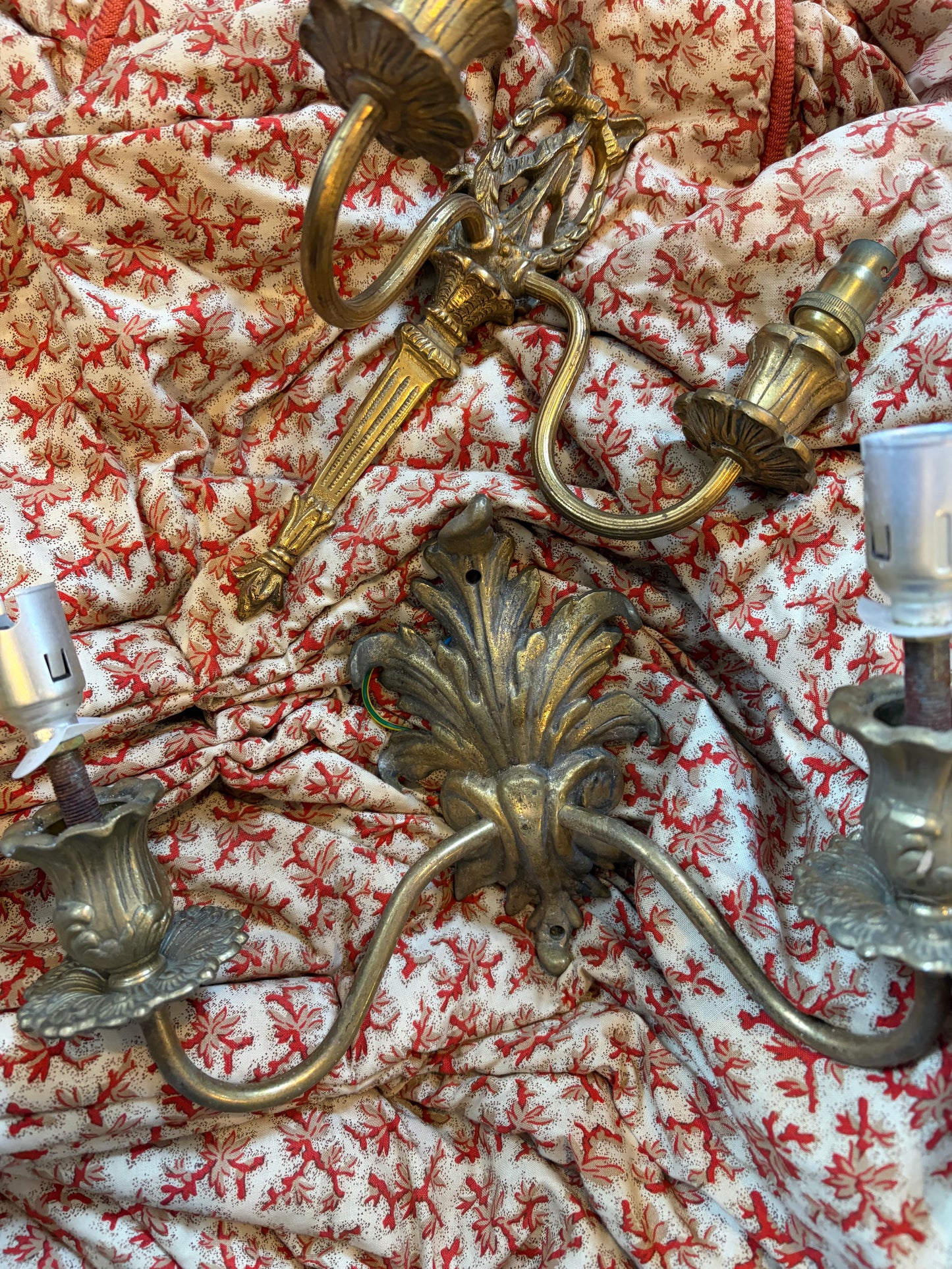 BRASS WALL LIGHTS