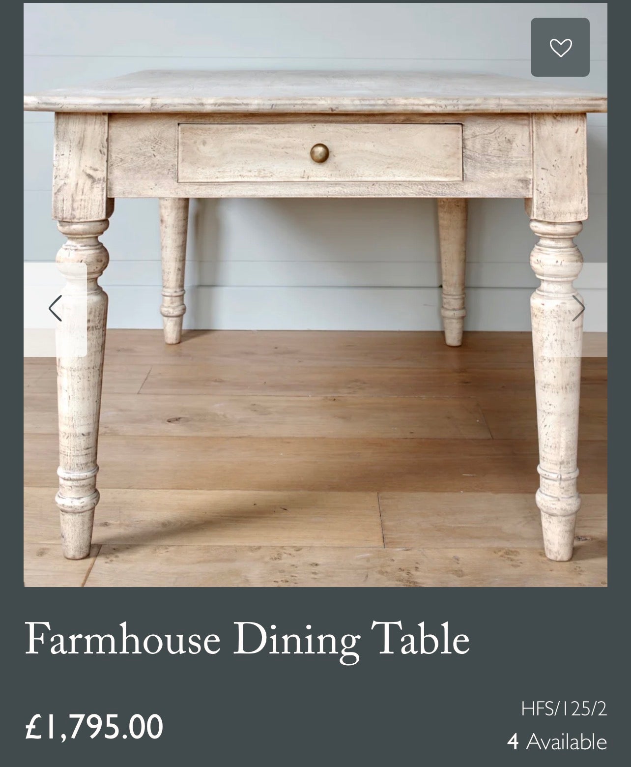 DINING TABLE