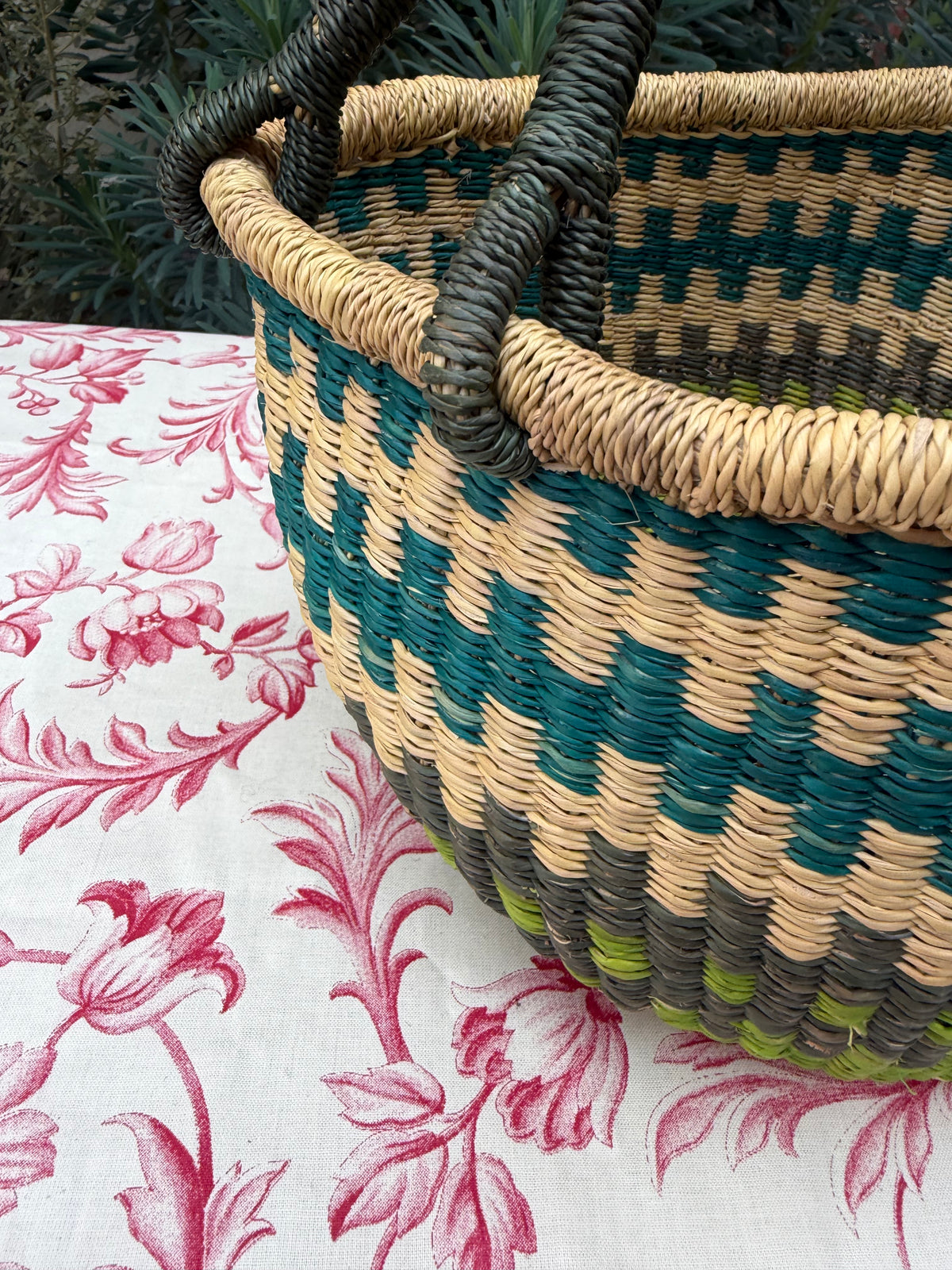 HAND WOVEN BASKET