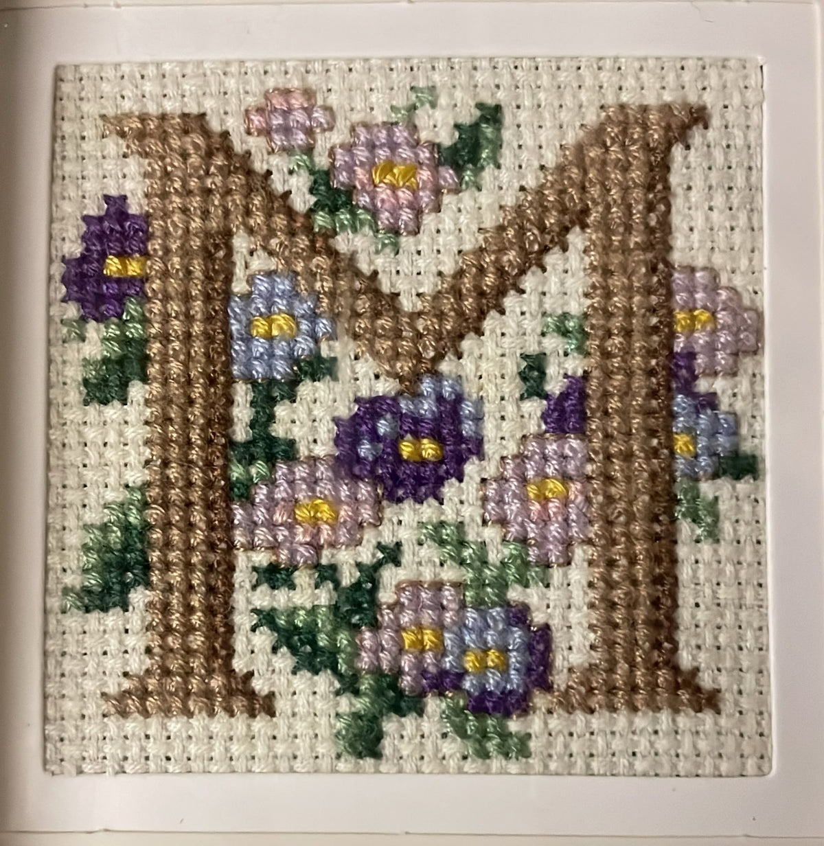 EMBROIDERED INITIALS
