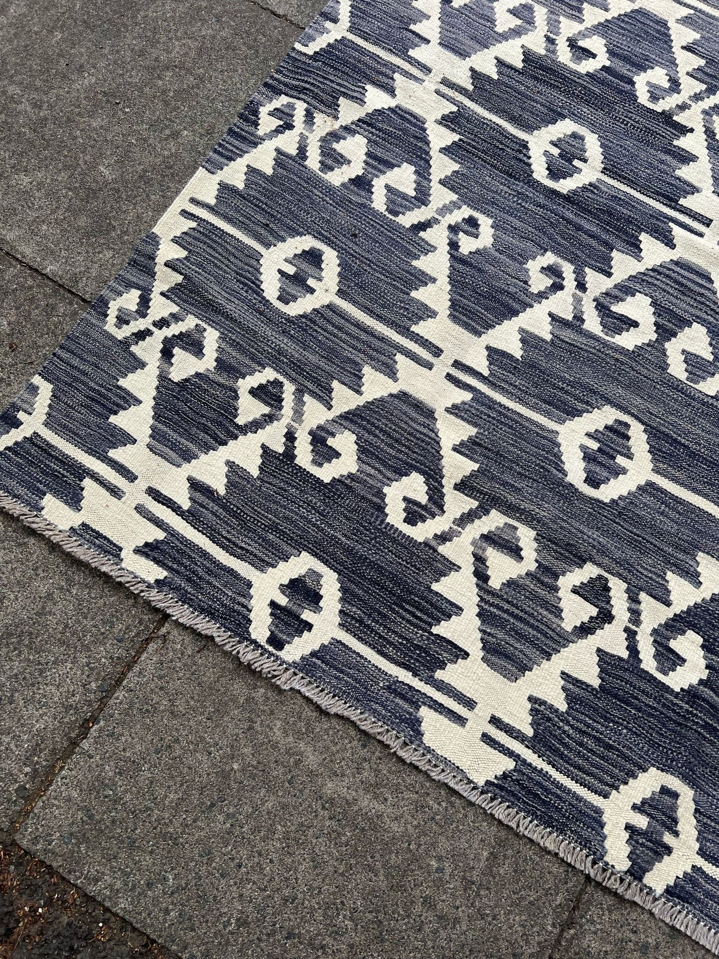 NAVY RUG