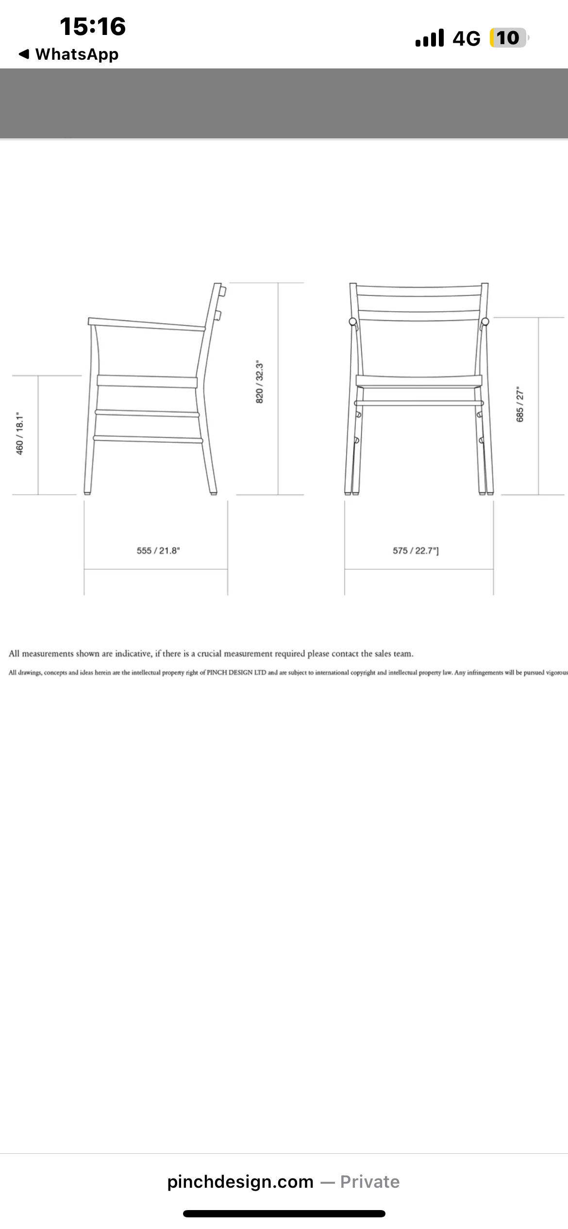 PINCH CHAIRS