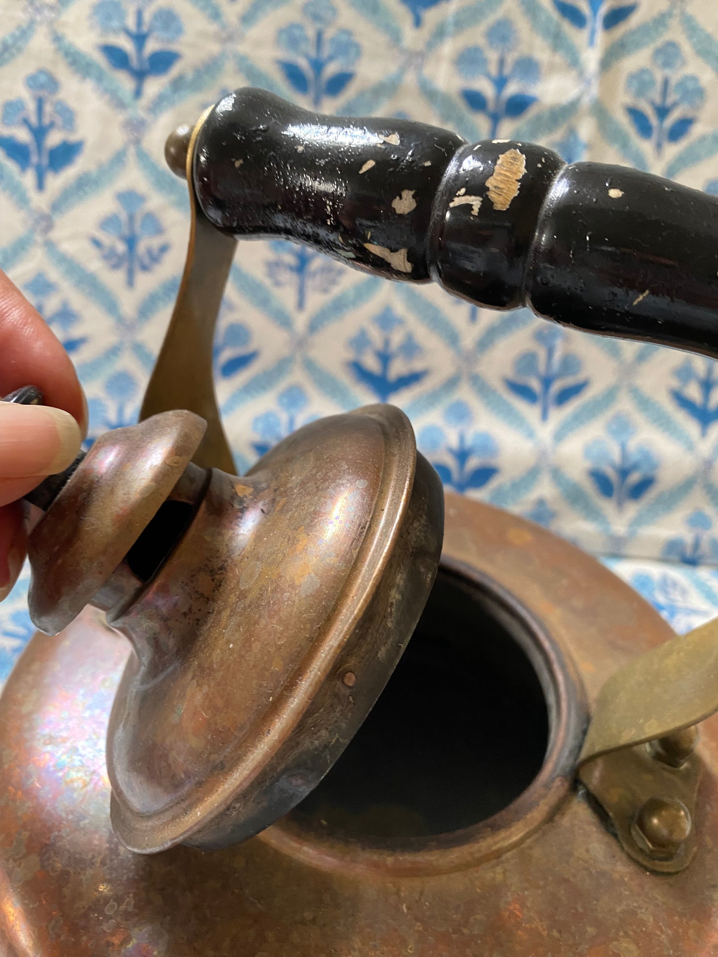COPPER TEA POT