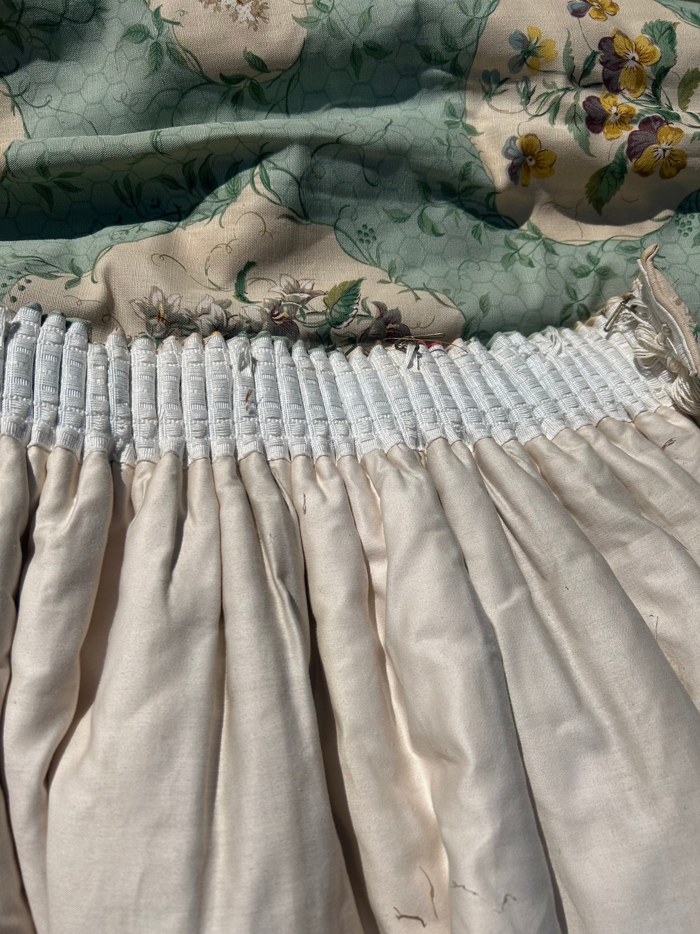COLEFAX BLUE CURTAINS