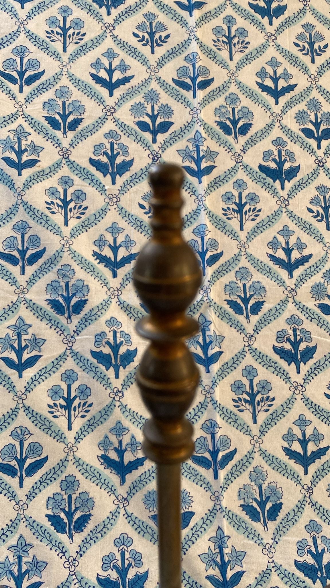 DOUBLE BRASS CANDLESTICK