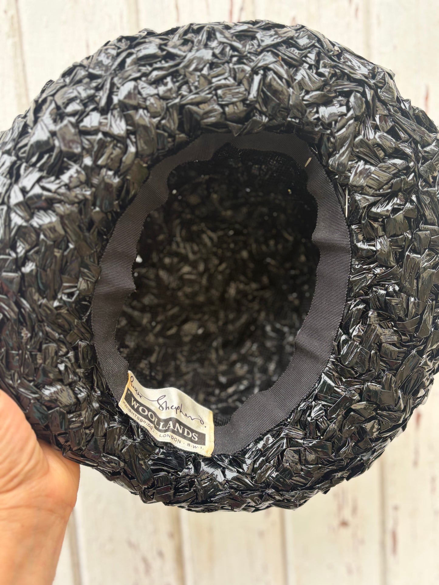 VINTAGE BLACK HAT