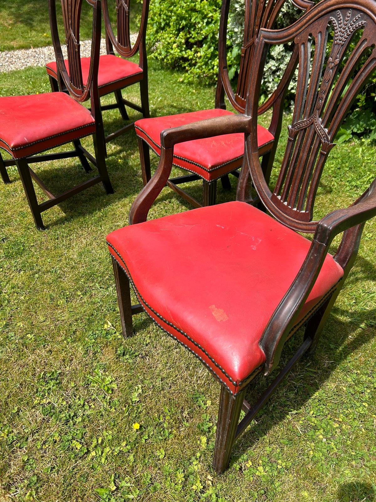 FOUR ANTIQUE CHAIRS