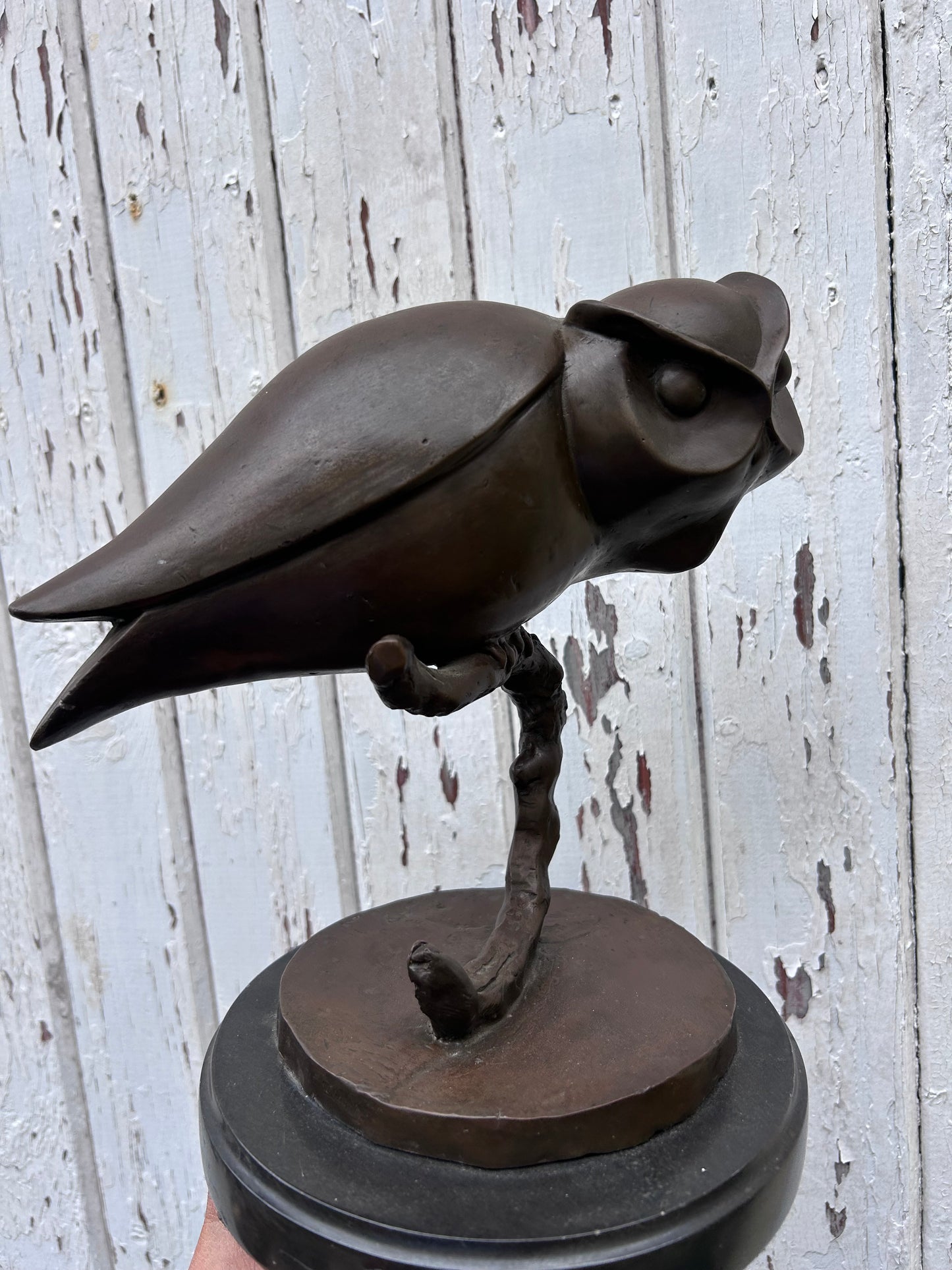 ART DECO OWL SCULPTURE