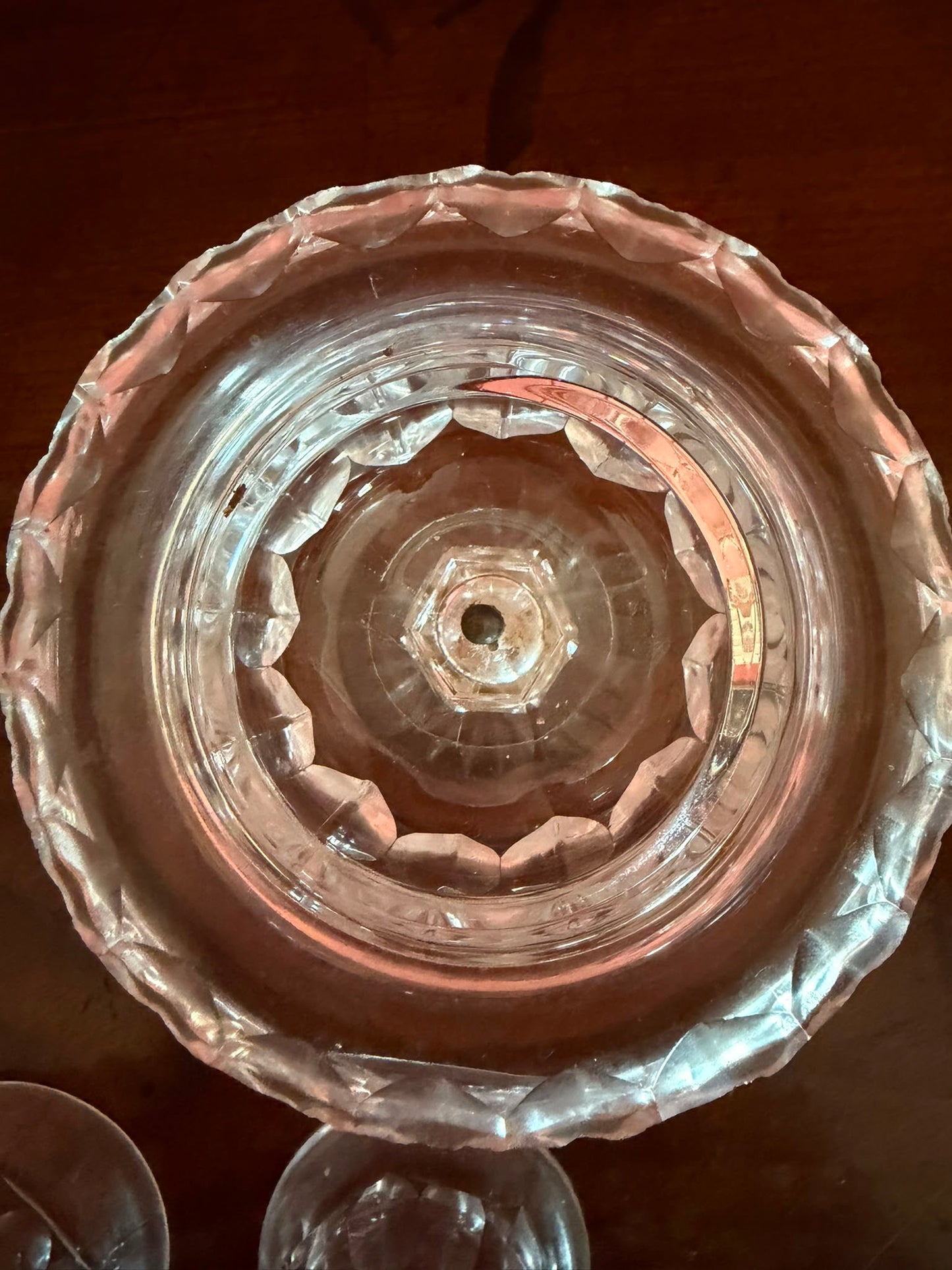 ANTIQUE GLASS POTS