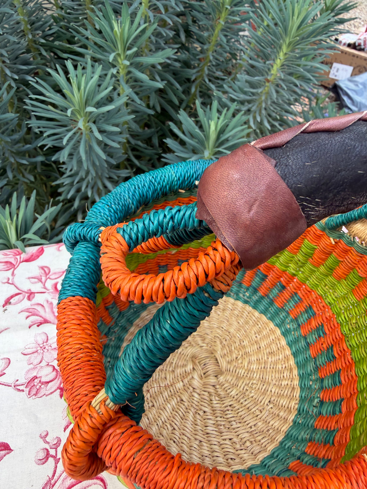 HAND WOVEN BASKET