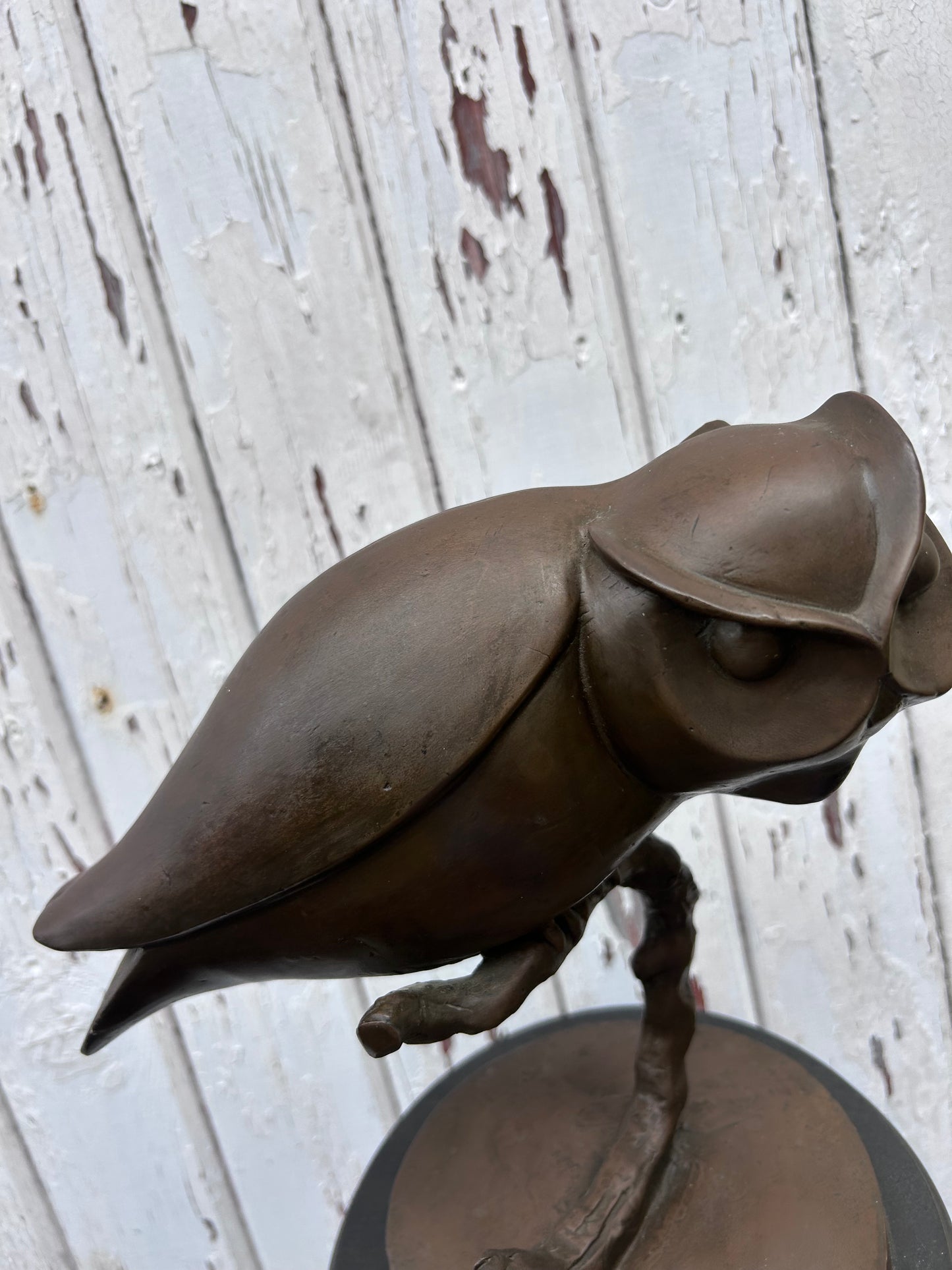 ART DECO OWL SCULPTURE