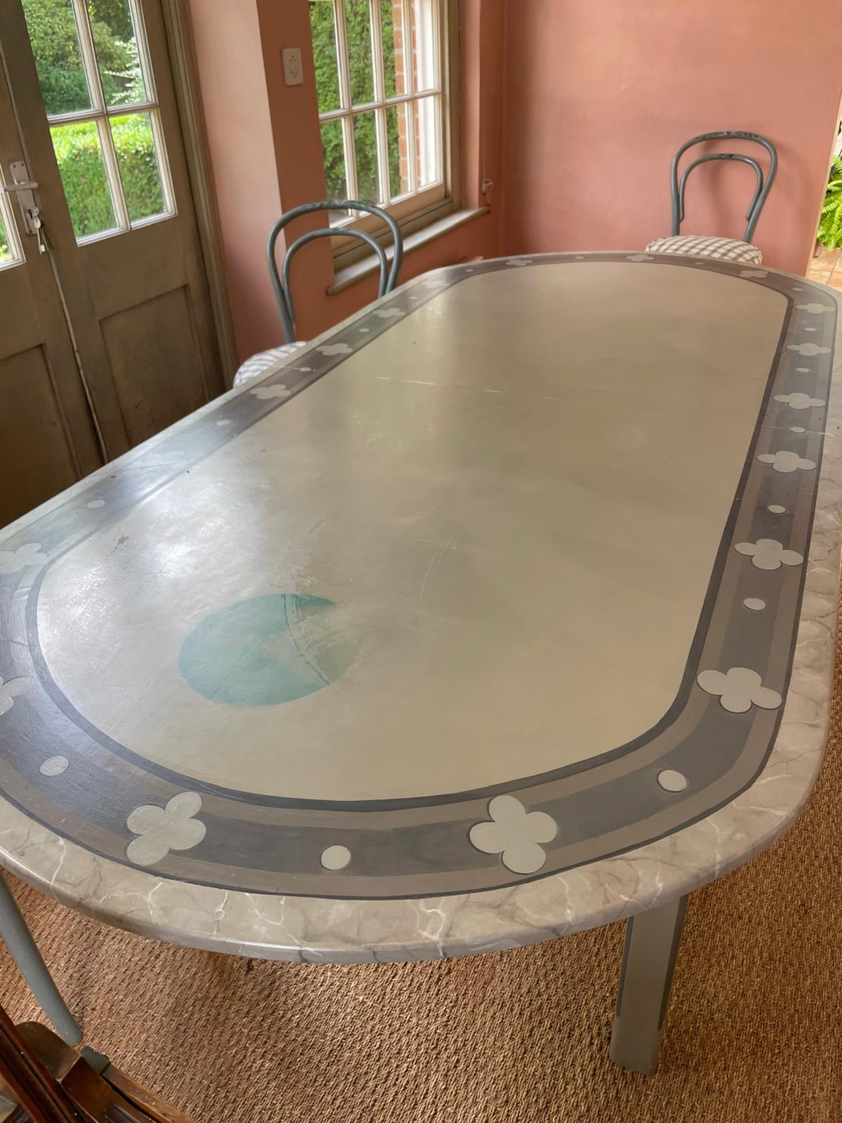 PAINTED TABLE
