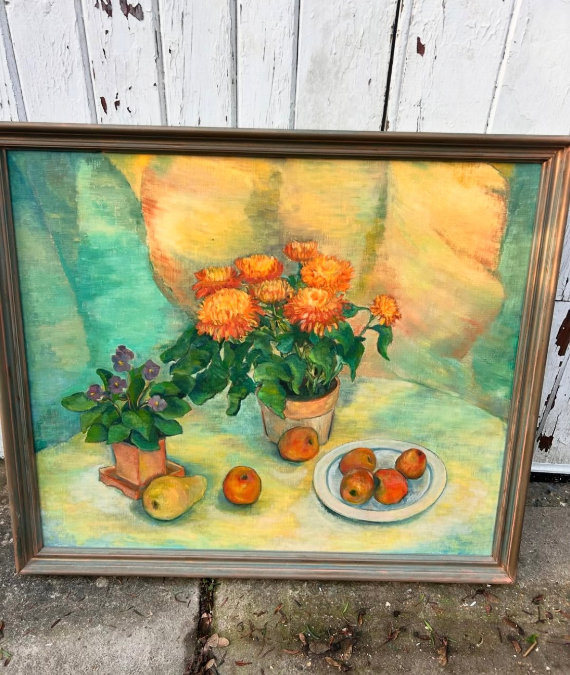OIL ON CANVAS