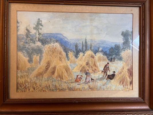 HARVEST WATERCOLOUR