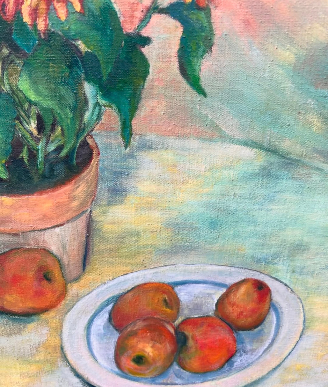 OIL ON CANVAS
