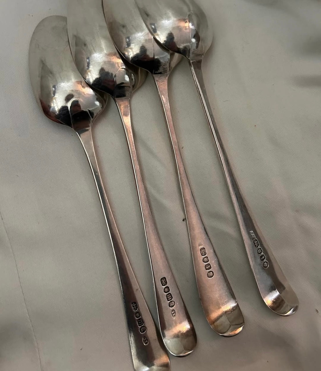 SOLID SILVER SPOONS