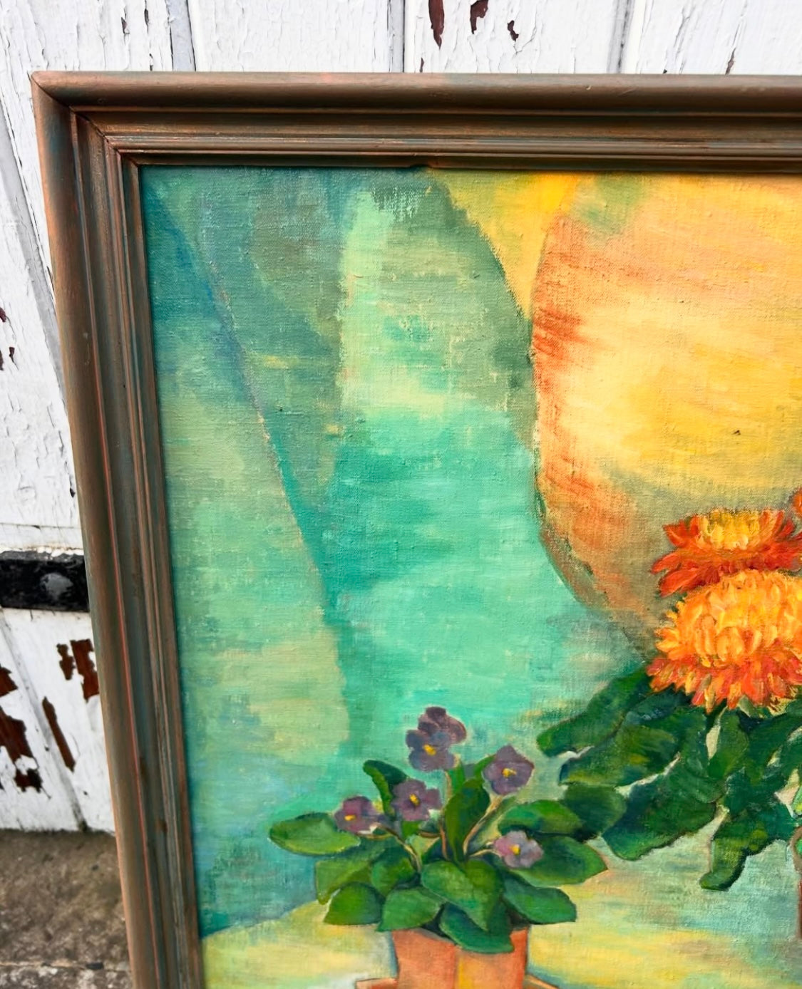 OIL ON CANVAS
