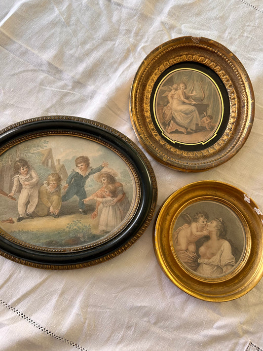 TRIO OF CIRCULAR PICTURES