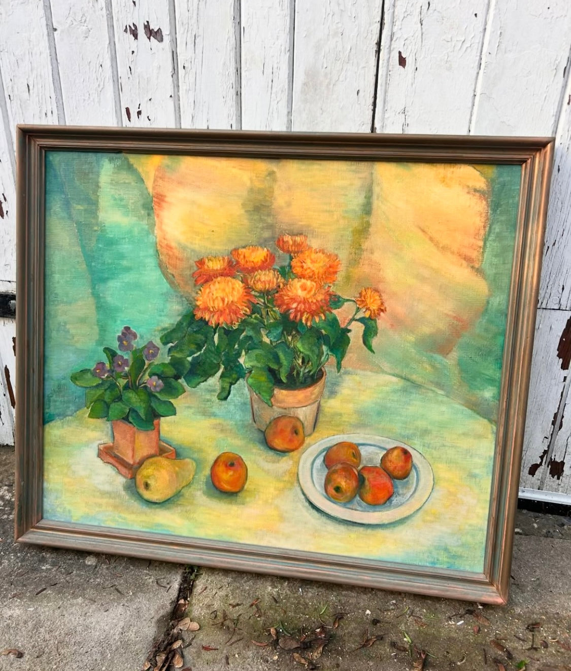 OIL ON CANVAS