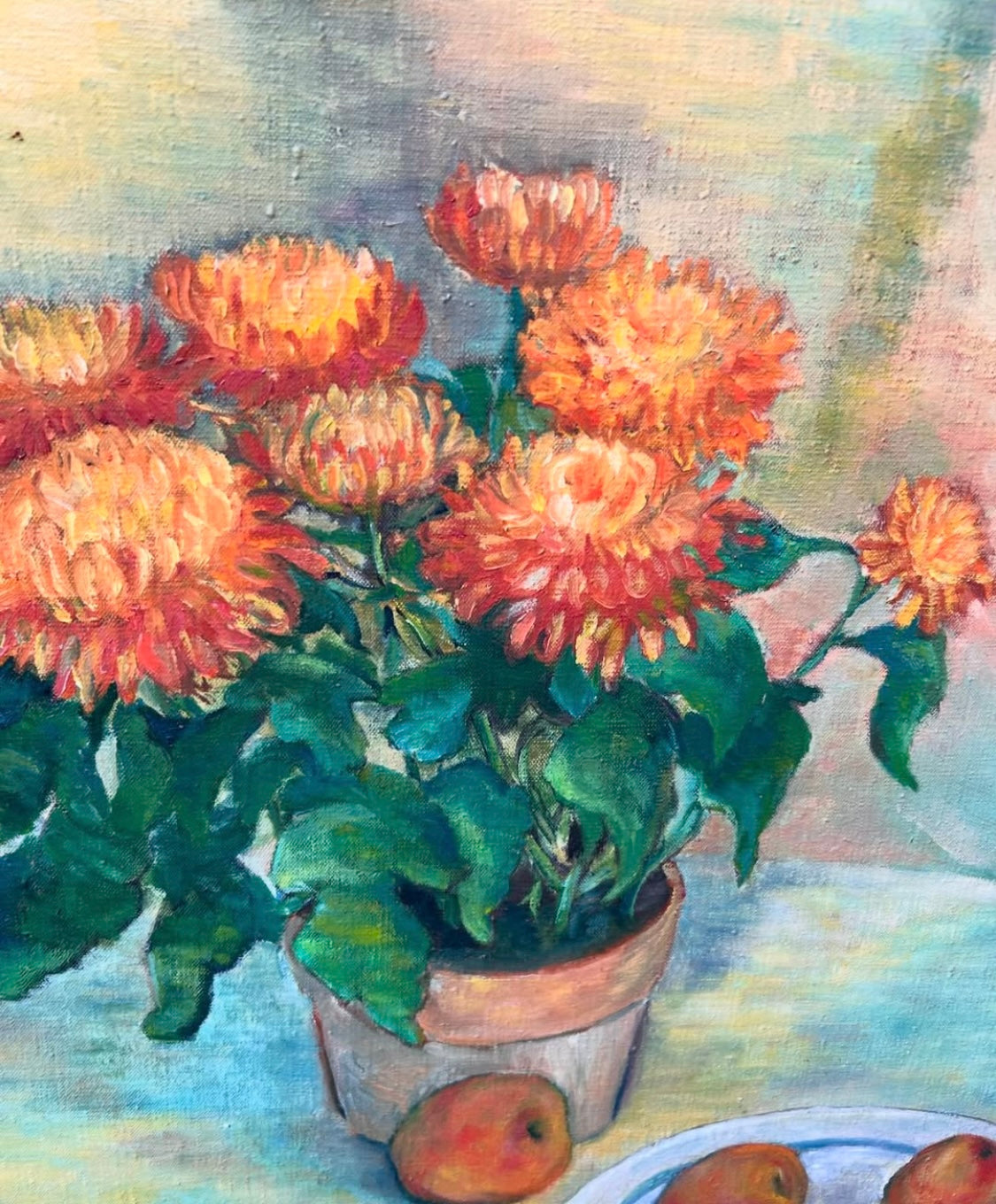 OIL ON CANVAS