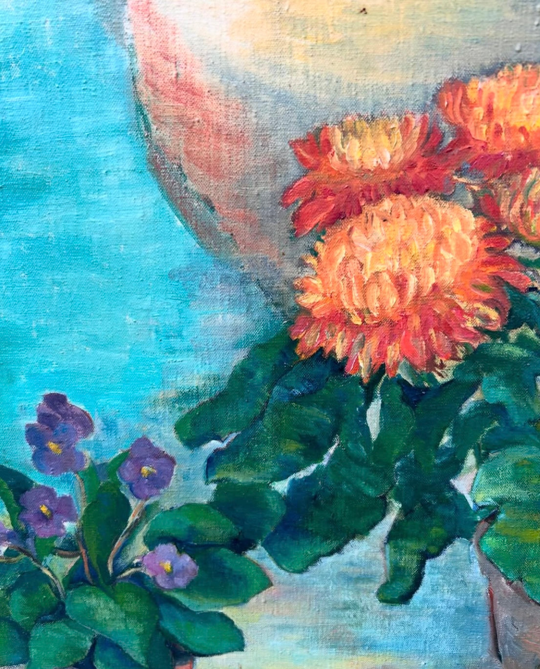 OIL ON CANVAS