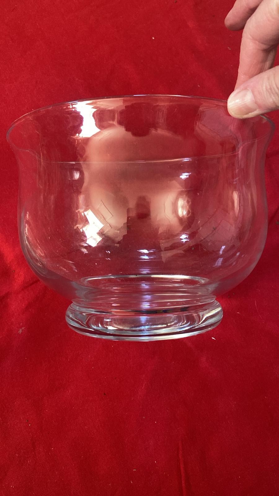 LARGE GLASS BOWLS