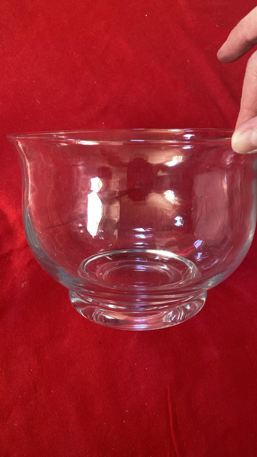 LARGE GLASS BOWLS