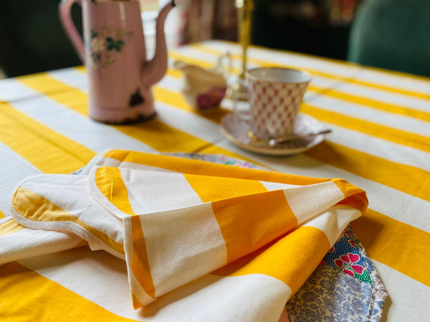 EASTER COTTON TABLECLOTH
