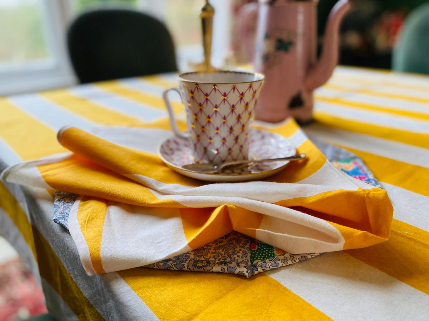 EASTER COTTON TABLECLOTH