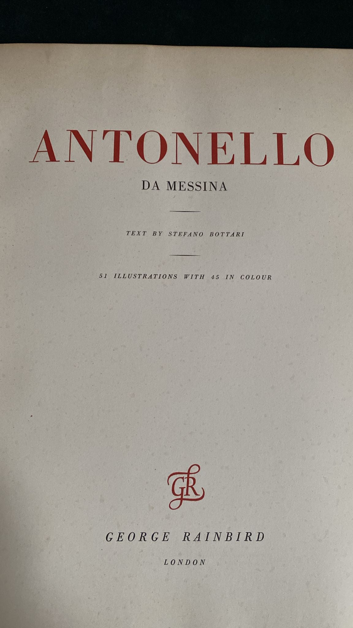 ANTONELLO BOOK