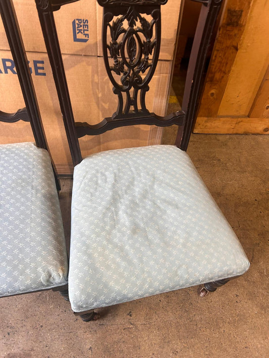 PAIR OF CHAIRS